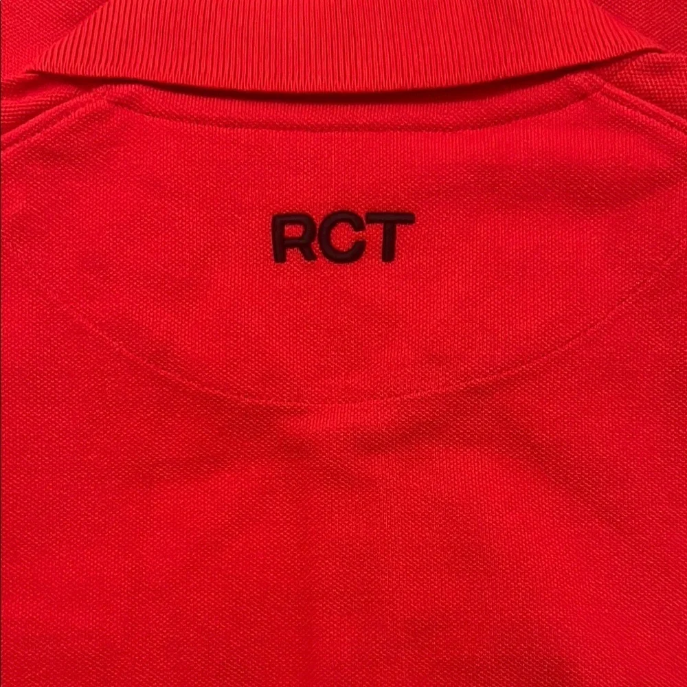 Nike Rugby Club Toulon Men's Red Polo Shirt Size Large